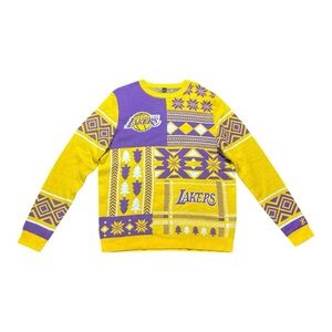 Los Angeles Lakers Mens NBA Ugly Sweater